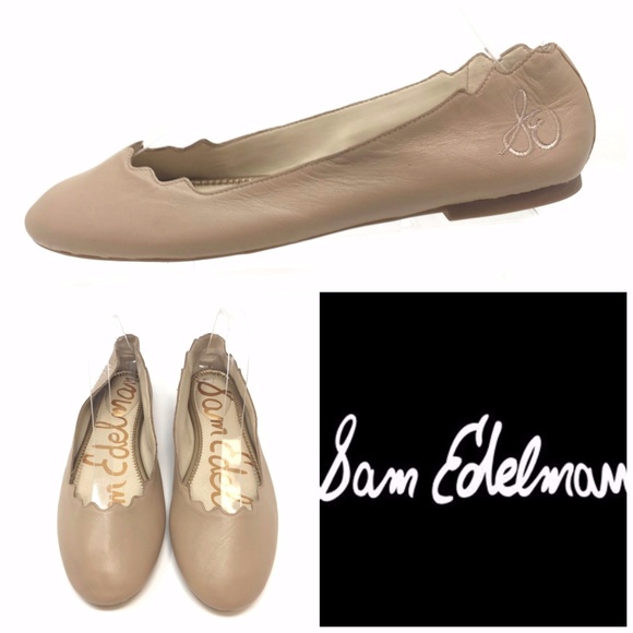 Sam Edelman Shoes - Sam Edelman Finnegan Nude Ballet Flats Sz 10